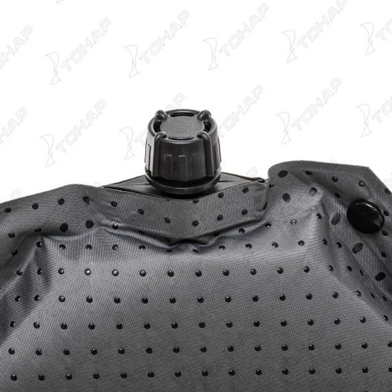 Коврик самонадув. 188x65x5 флок серый (N-005В-G) NISUS