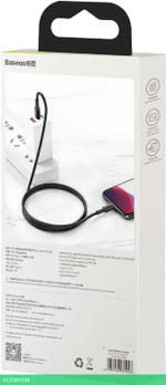 Кабель Baseus High Density 2m Black (CATLGD-A01)