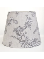 Абажур для торшера e27 тканевый декоративный