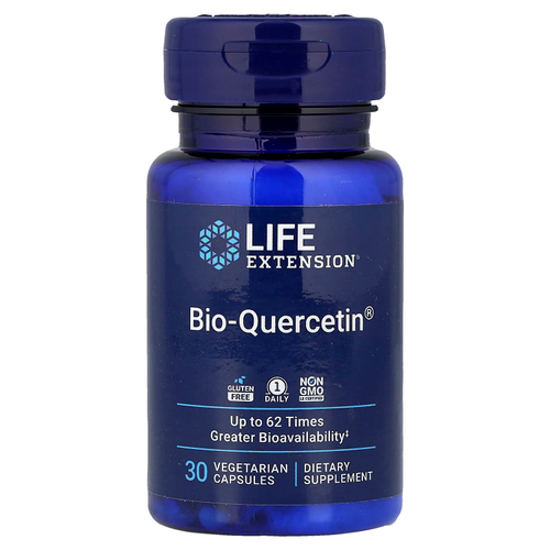 Life Extension, Bio-Quercetin®, 30 вегетарианских капсул
