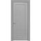 Купить Межкомнатная дверь эмаль Лайн 3/1 Багет RAL 7047 глухая