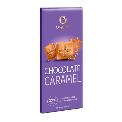 Шоколад белый карамельный Caramel, 90 г