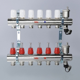 Коллекторная группа VALTEC VTc.596.EMNX.06 - 8 выходов