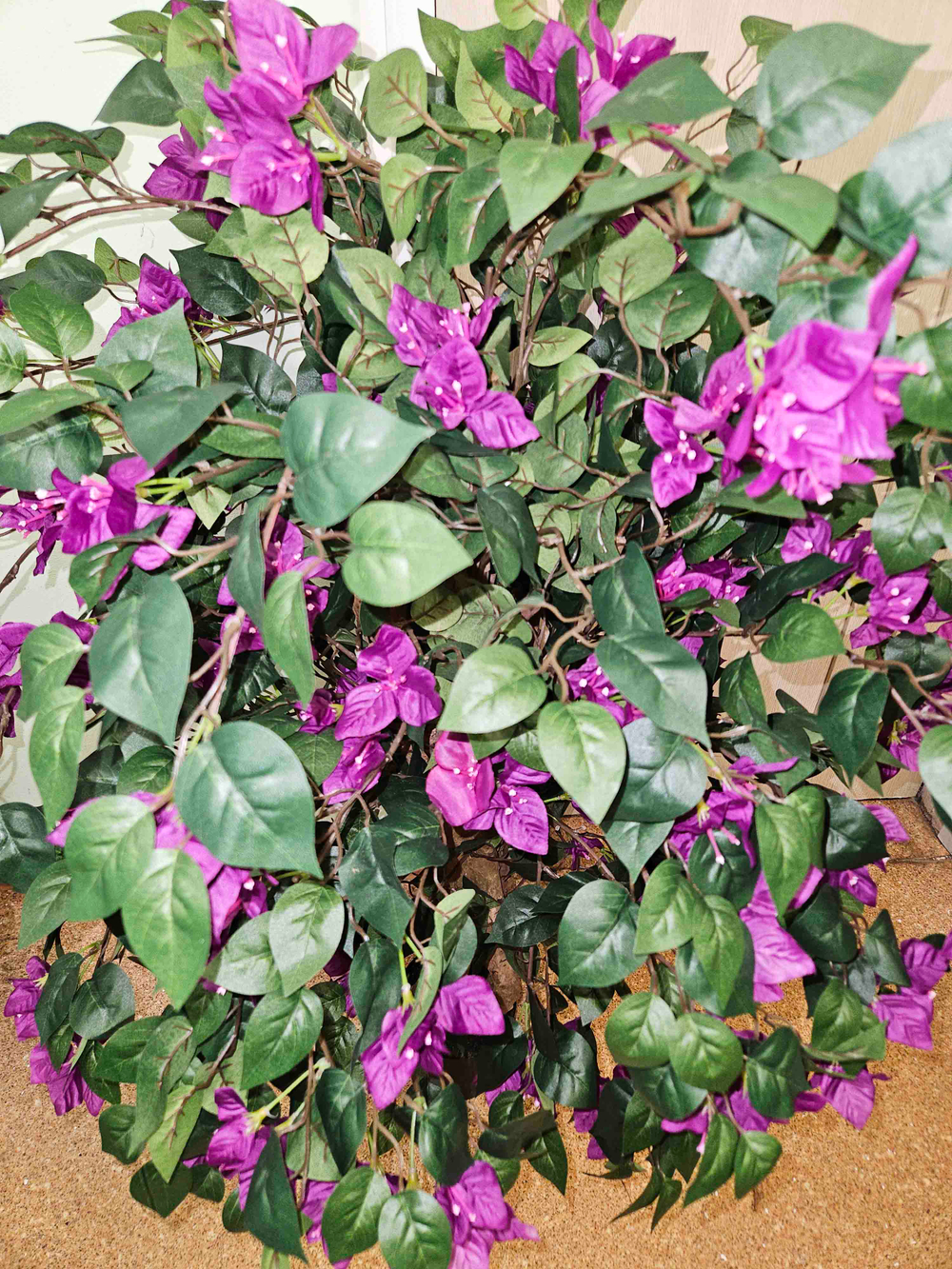 Искусственная Бугенвиллия 110см в кашпо