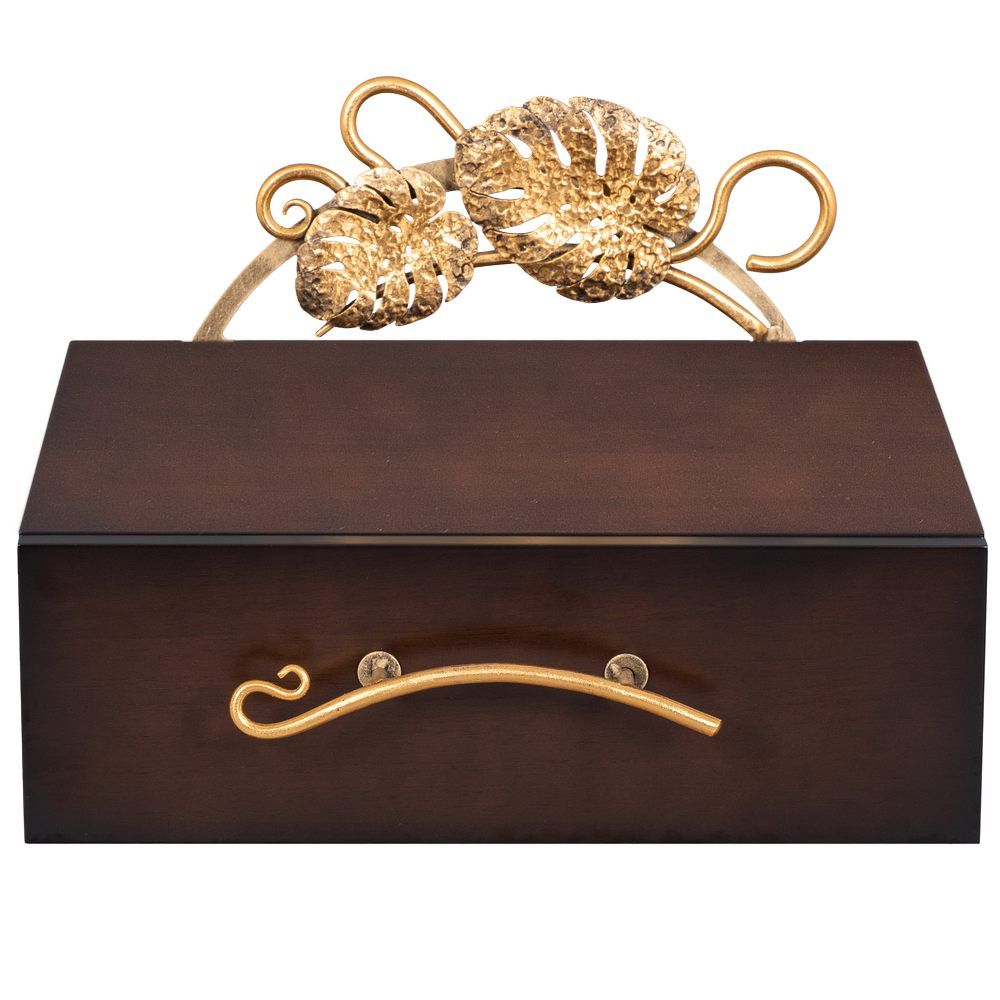 Тумба прикроватная Monstera Deliciosa (Монстера) подвесная Каштан