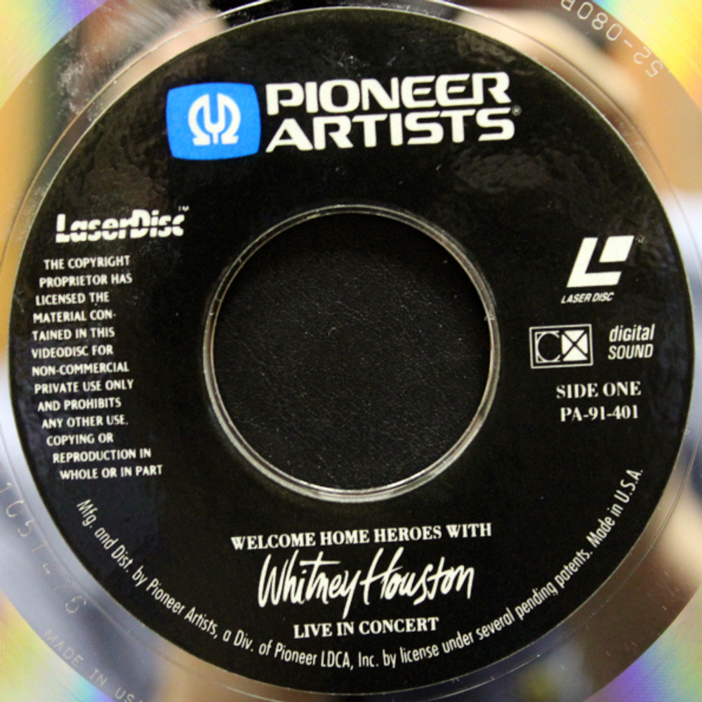 Whitney Houston / Live In Concert: Welcome Home Heroes With... (LD)