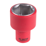 KING TONY (4335VE30M) Головка торцевая диэлектрическая шестигранная 1/2", 30 мм