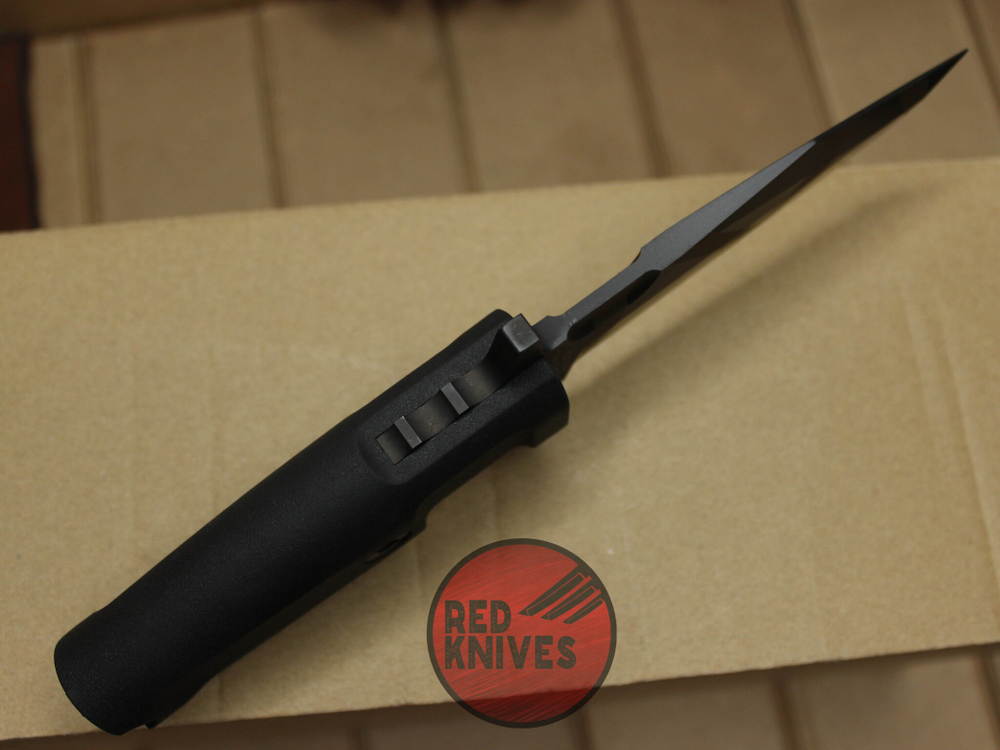 Нож Extrema Ratio Fulcrum C - черная рукоять, клинок черный камо