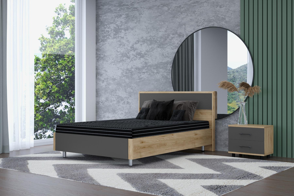 Кровать Грейс КР-5002 (1,4*2,0)