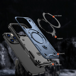 Чехол Magneto Case с кольцом для iPhone 16 Pro