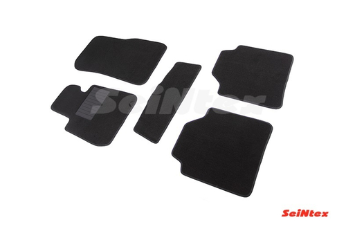 Ворсовые коврики LUX для BMW 3 Ser F-30 Xdrive 2011-2017, Seintex.88374