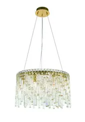 6073P/8A PLATING BRASS+CLEAR (1) Люстра NW