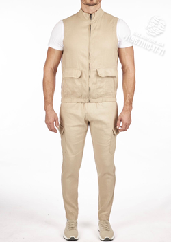 Льняной летний костюм Loro Piana