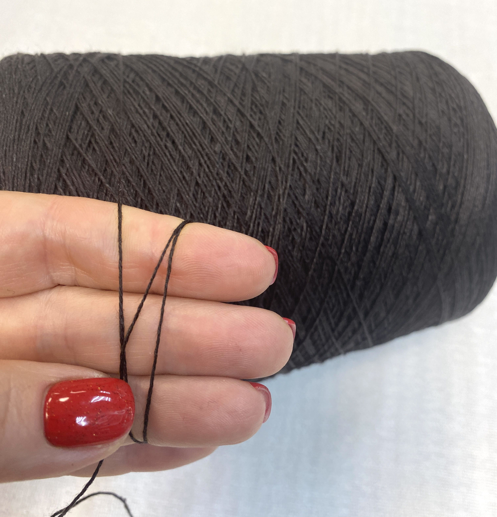 Пряжа на бобине (Италия) 100% лен 100г- 650м 420г