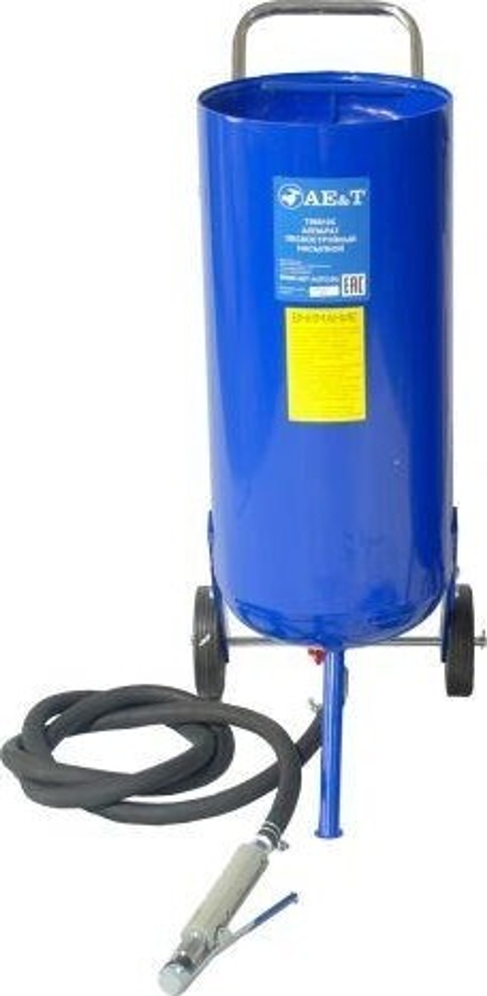 Пескоструйный аппарат AE&T T06510C 38 л насыпной