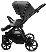 Детская коляска Noordi Fjordi Leather V2 3 в 1 с автокреслом Terra Edusky Black 1462819 Shadow Grey