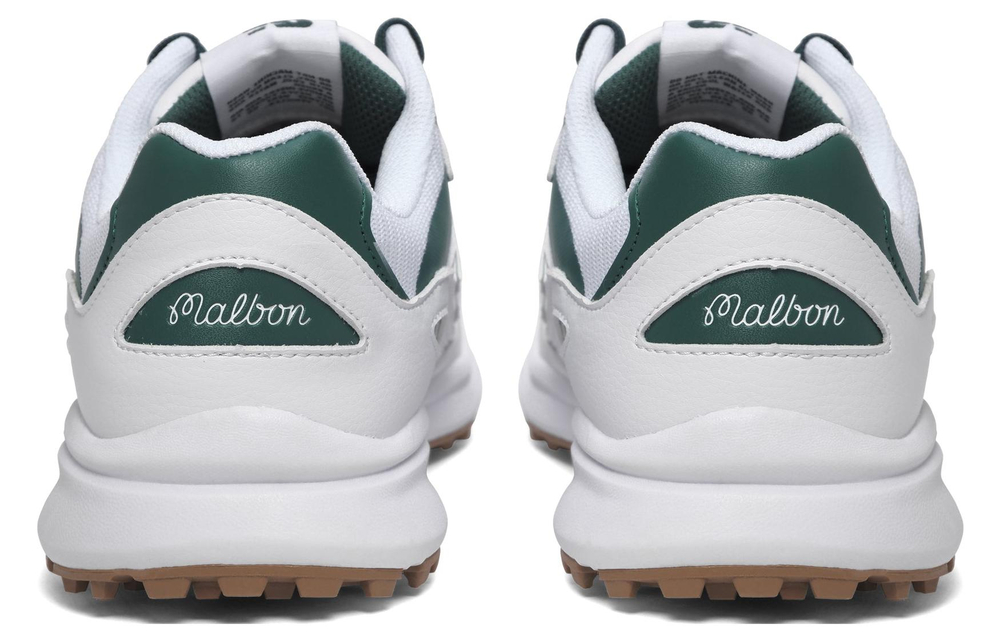 Malbon Golf X New Balance Heritage White Green