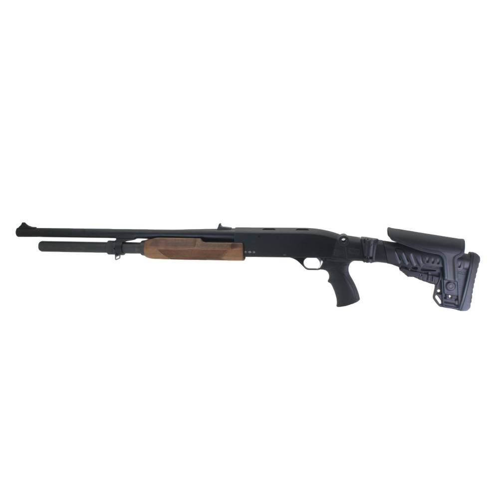 Телескопический приклад Бекас 12, 16, DLG Tactical. Черный
