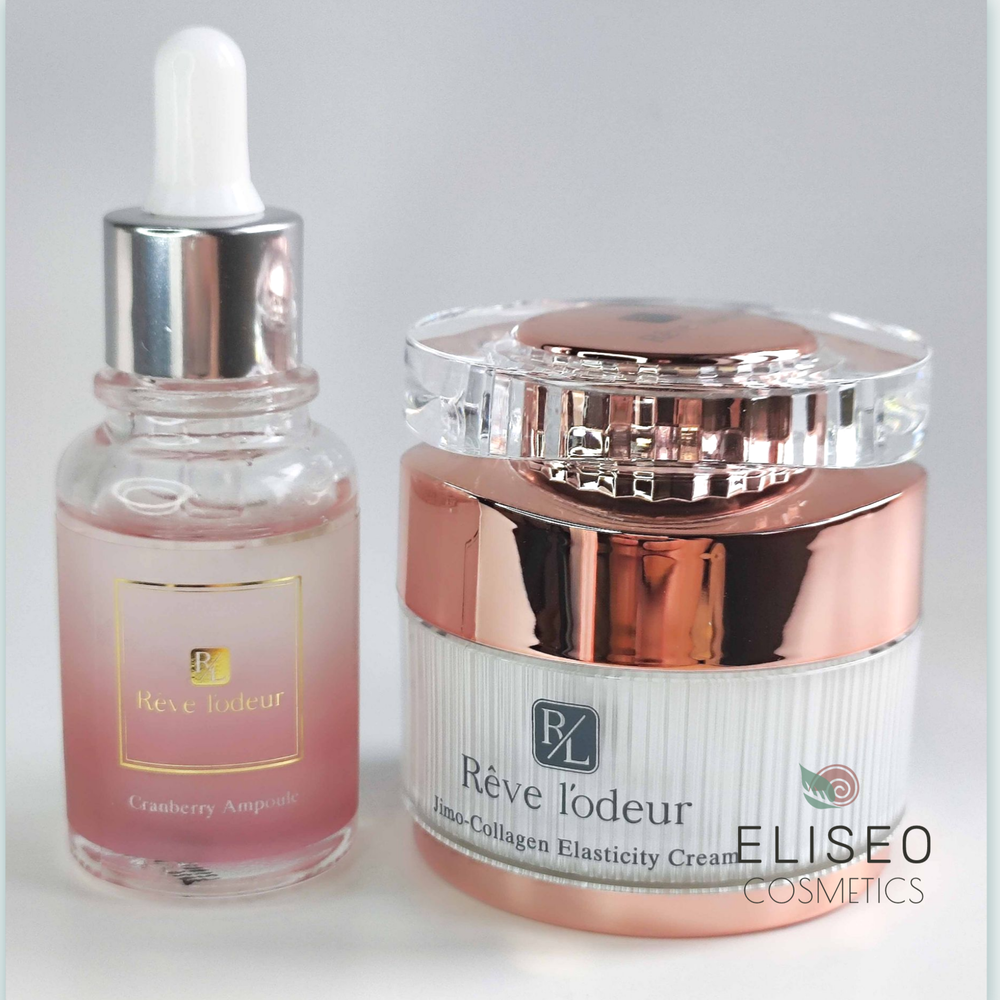 REVE L'ODEUR Сыворотка для лица антивозрастная с экстрактом клюквы CRANBERRY AMPOULE, 30 мл