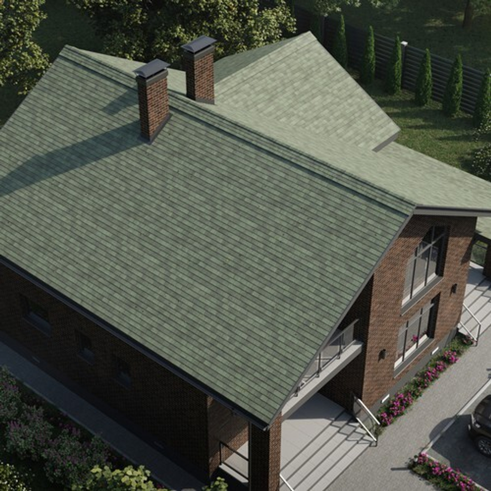 Черепица битумная гибкая Tegola COMFORT CAPRI Verde 473