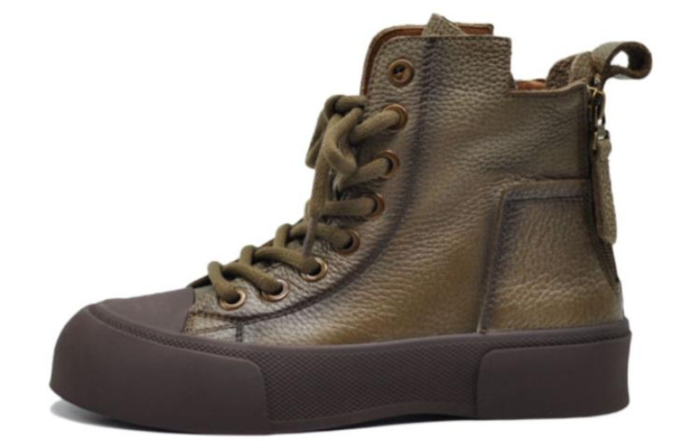 ARTMU Martin Boots Women"s Gray/Brown