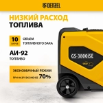 Генератор инверторный Denzel GS-3800iSE