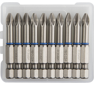 ЗУБР PZ2, 50 мм, 10 шт, торсионные биты (26013-2-50-10)