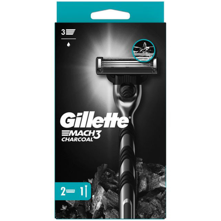 Бритвенный станок Gillette Mach3 Charcoal