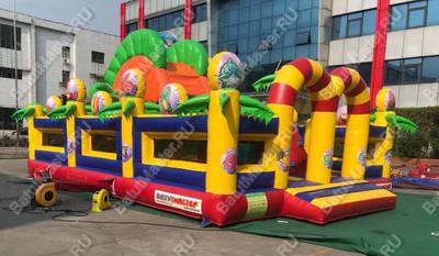 Надувной батут "Тропикана мини", 8*6*5 м