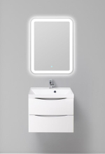 Тумба подвесная с раковиной BelBagno MARINO-600-2C-SO-BO-P