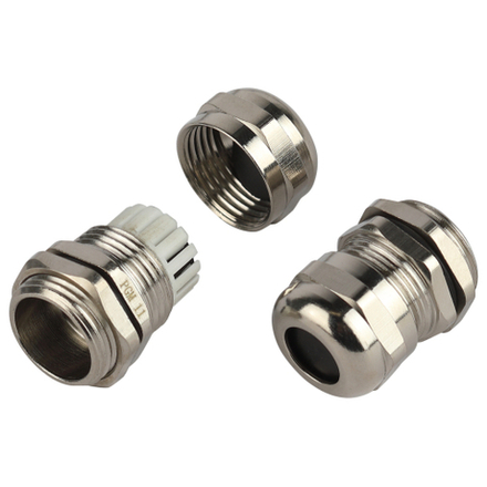 Кабельный ввод сальник ЭРА NO-224-257 латунный PGM 11 (d отв.19 мм / d провод.5-10 мм) IP68 (упаковка 5 штук)