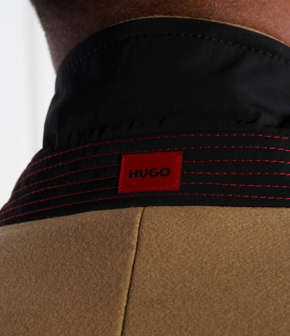 Хлопковое пальто malto HUGO - коричневый(50501968)