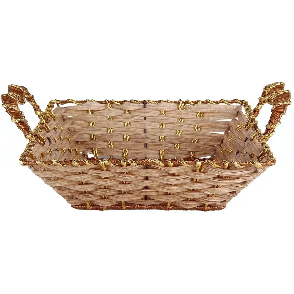 Корзинка универсальная 26х8.5см Плетеное сердце