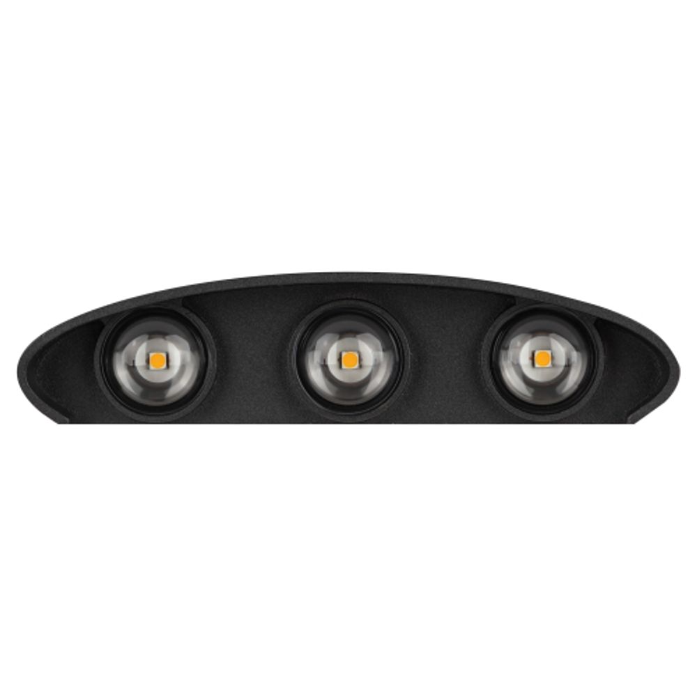 WL12 BK Подсветка ЭРА Декоративная подсветка светодиодная ЭРА 6*1Вт IP 54 черный