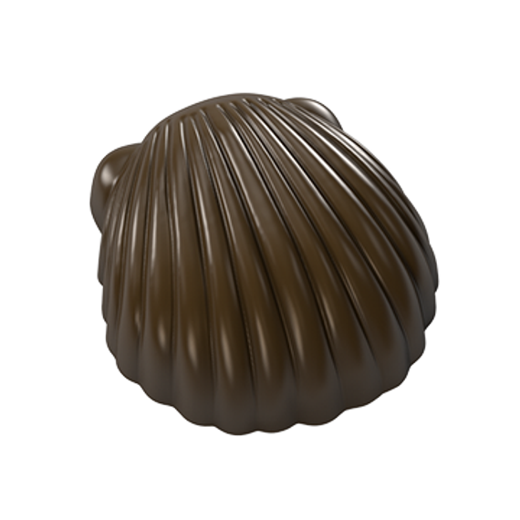 751 | Форма для шоколадных конфет &quot;Ракушка&quot; (275*135 мм)