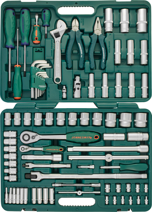 S04H52483S Набор инструмента универсальный 1/4", 1/2"DR, 83 предмета