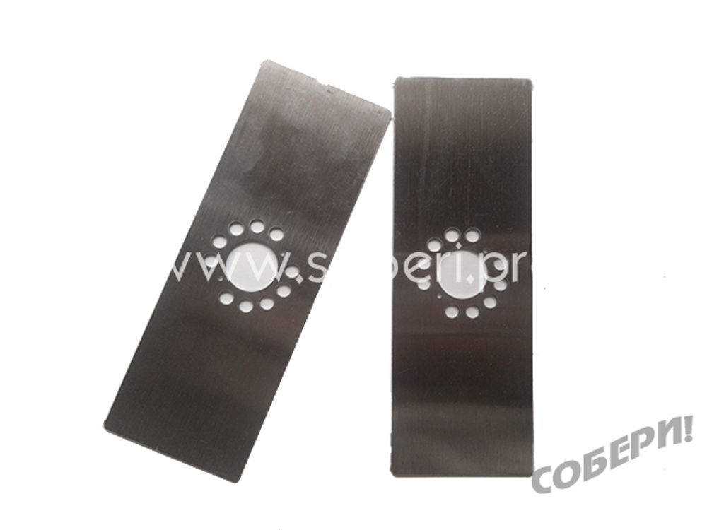 Накладка декоративная с отверстием для установки ламповой керамической 9-штырьковой панели