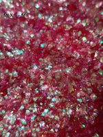 Хлопья - слюда 88705 Малиновый изумруд - для литья изделий и творчества