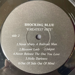 Винтажная виниловая пластинка LP The Shocking Blue Golden Hits (СССР 1991)