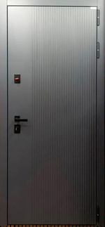 Стальная дверь "Нева" с зеркалом (умная дверная ручка)