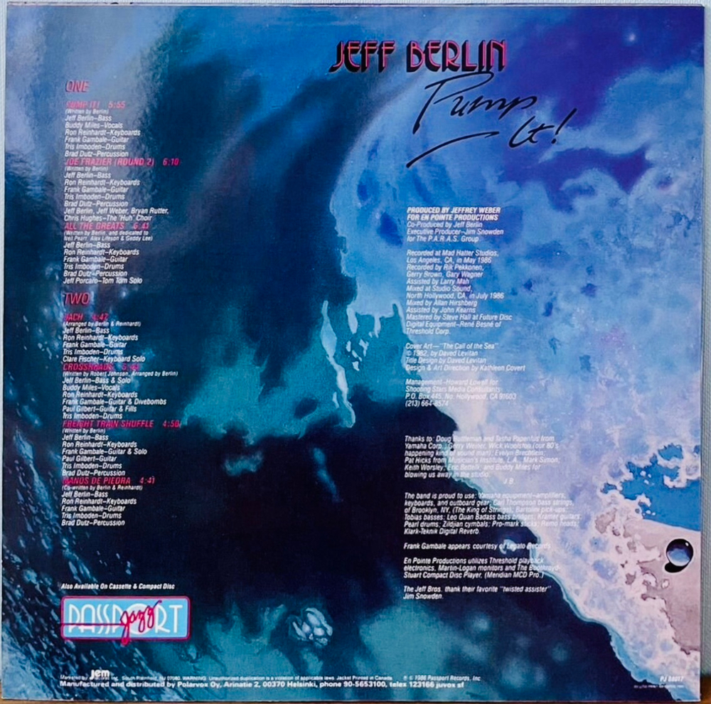 Jeff Berlin - Pump It