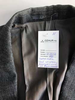 Пиджак Dobroshiv офисный, визуально на 60 размер