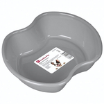 Миска для животных lucky pet 0,8л (серый)