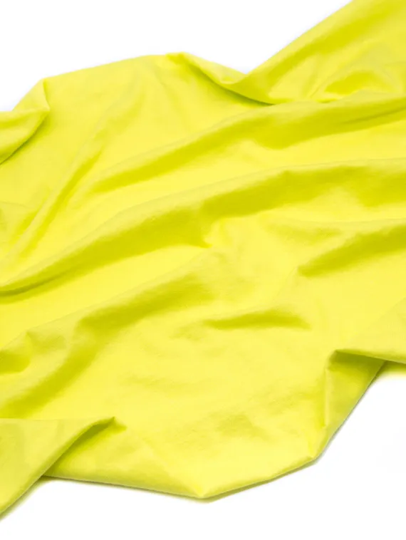 Кулирка хлопок, 120 гр/м, лимон