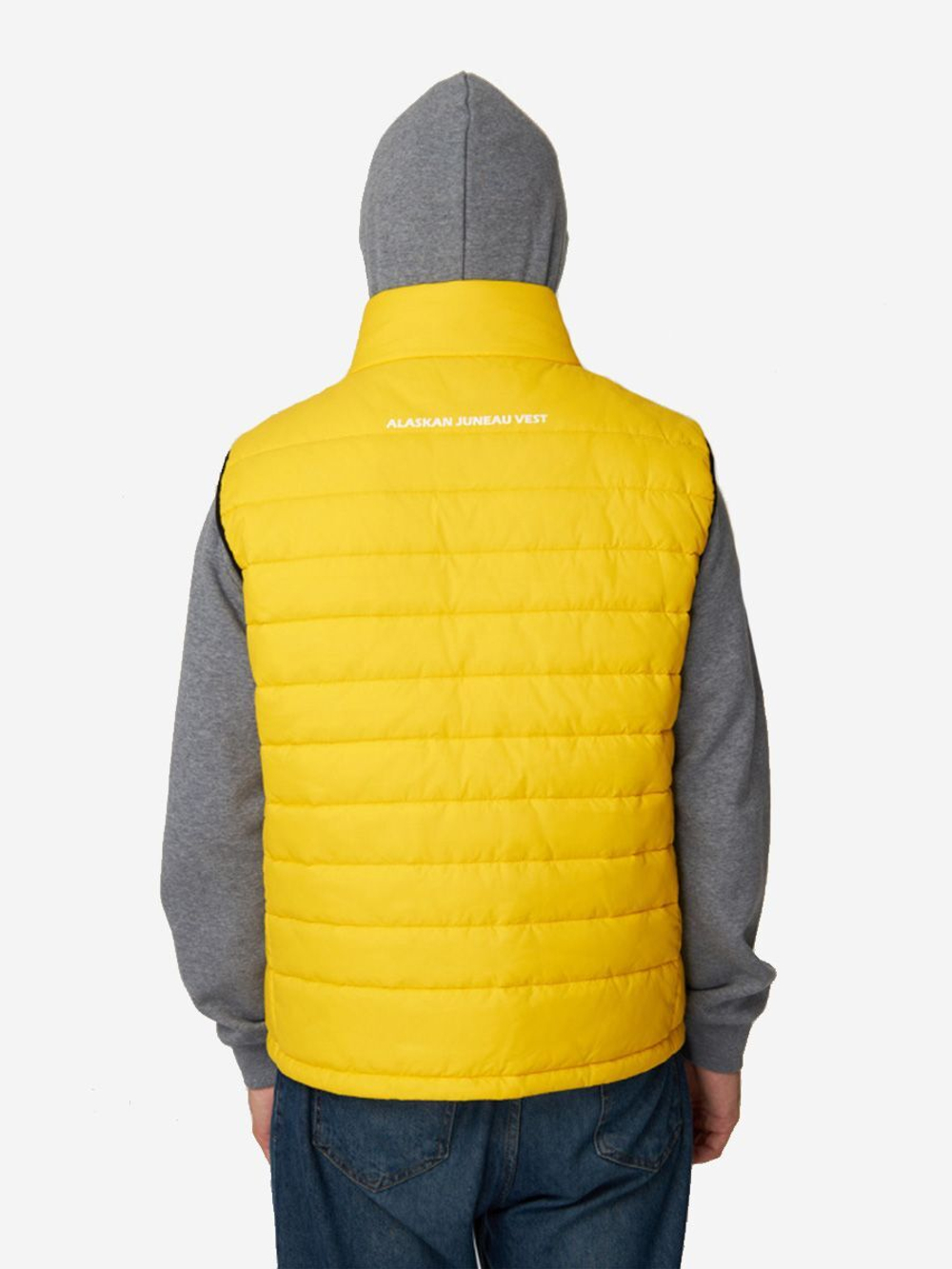 Жилет Alaskan Juneau Vest Yellow утепленный стеганый