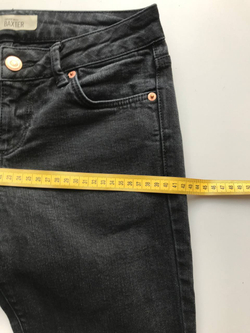 Джинсы Topshop зауженные, маркировка 25, визуально на 42 размер