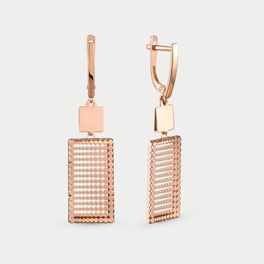 Серьги золотые