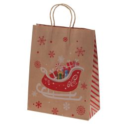 GAEM Пакет подарочный (бумага 120г/м2, блок микс 12шт), L21 W11 H27 см, 4в.