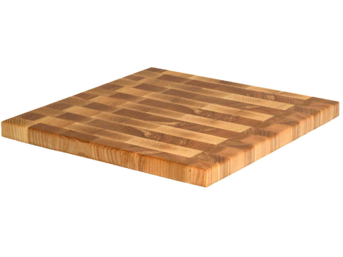 Торцевая разделочная доска 30x30x2 см. ясень, арт. 035