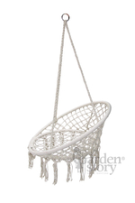 Кресло подвесное Фиби арт.ZRHC30-B/1 (корзина светло-серая, подушка серая, 1 уп.)